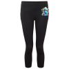 Women's TriDri® recycled performance leggings 3/4 length Thumbnail
